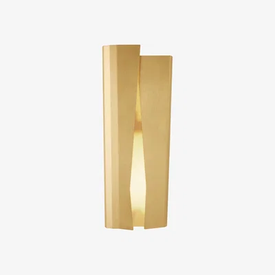 Barker and Stonehouse Galotti and Radice Ori Wall Light 18x48cm, Gold | Barker & Stonehouse