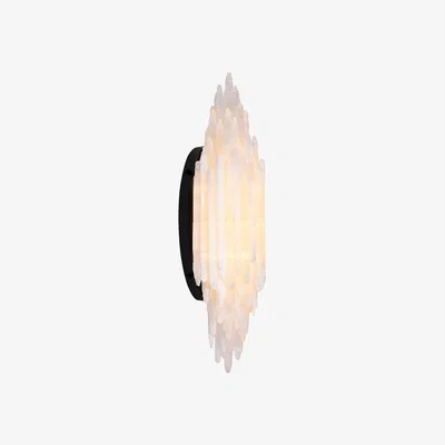 Barker and Stonehouse Timothy Oulton Selenite Sconce 60cm, Neutral | Barker & Stonehouse