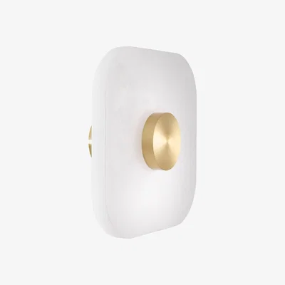 Barker and Stonehouse Eichholtz Aguaron Wall Lamp S, White | Barker & Stonehouse
