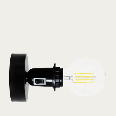 Bombinate.com Black Teku Wall Light with Switch