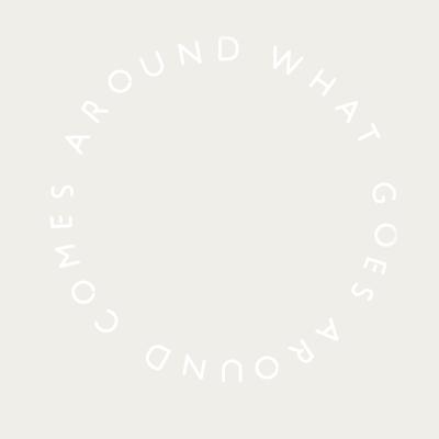 Bombinate.com What Goes Around Comes Around - LED Neon Sign
