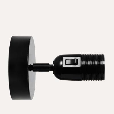 Bombinate.com Black Taro Flexible Wall Light with Switch