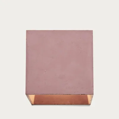 Bombinate.com Burgundy Cromia Concrete Wall Lamp