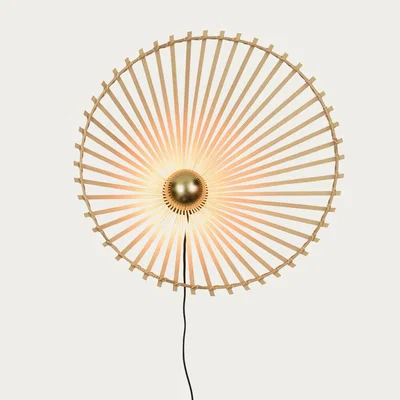 Bombinate.com Natural Bromo Asymm. Wall Lamp L