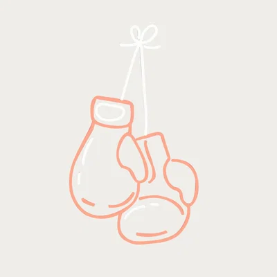 Bombinate.com Boxing Gloves - LED Neon Sign