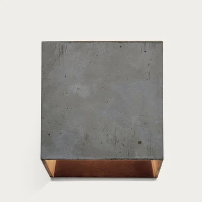 Bombinate.com Dark Grey Cromia Concrete Wall Lamp