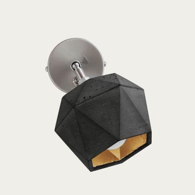 Bombinate.com Dark Grey Spot Wall Light Triangle