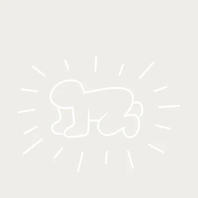 Bombinate.com Radiant Baby By Keith Haring - LED Neon Sign