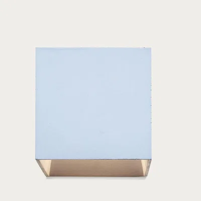 Bombinate.com Light Blue Cromia Concrete Wall Lamp