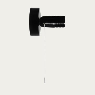 Bombinate.com Black Taro Wall Light with Pull-Rope Switch