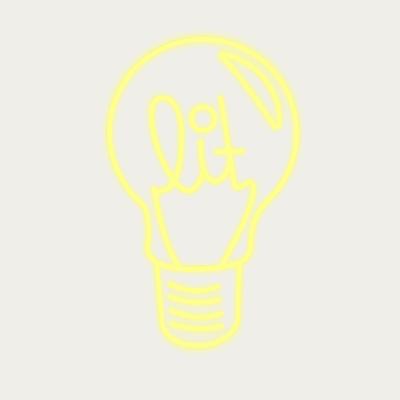 Bombinate.com Yellow Lemon Light It Up - LED Neon Sign