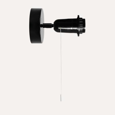 Bombinate.com Black Teku Flexible Wall Light with Pull-Rope Switch