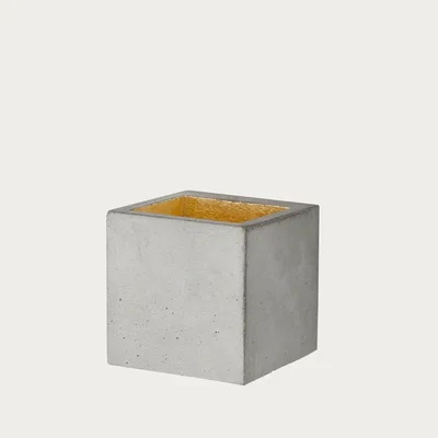Bombinate.com Graphite Grey Wall Light Cubic Small