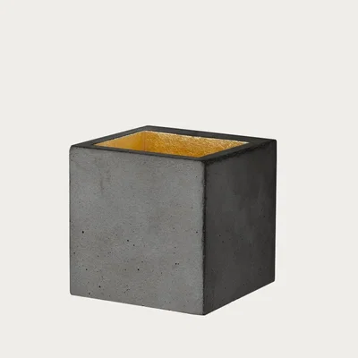 Bombinate.com Dark Grey Wall Light Cubic Small
