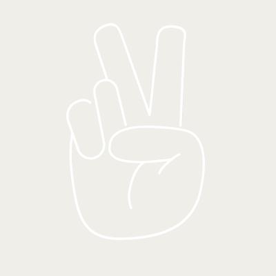 Bombinate.com Peace Hand - LED Neon Sign