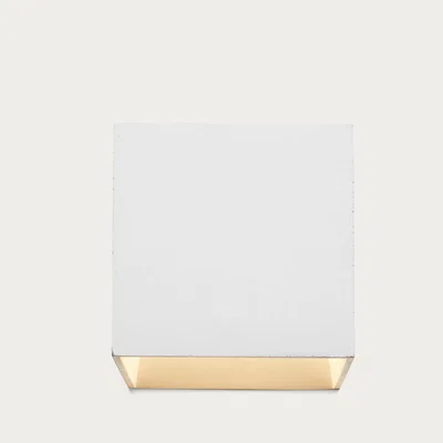 Bombinate.com White Cromia Concrete Wall Lamp