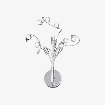 BHS.com Lila Wall Light, Chrome