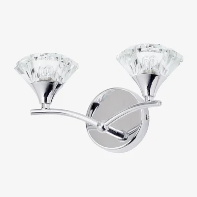 BHS.com Sonic Bathroom Wall Light, Chrome