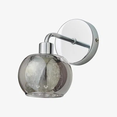 BHS.com Lucia Bathroom Wall Light, Smoke