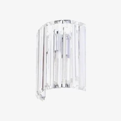 BHS.com Shirley Curved Bathroom Wall Light, Chrome