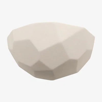 BHS.com Hexa Ceramic Wall Light, Cream