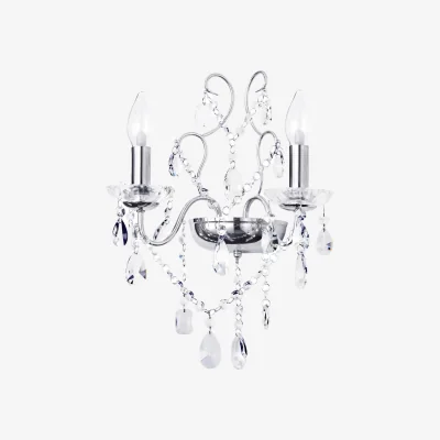 BHS.com Annalee Wall Light, Chrome