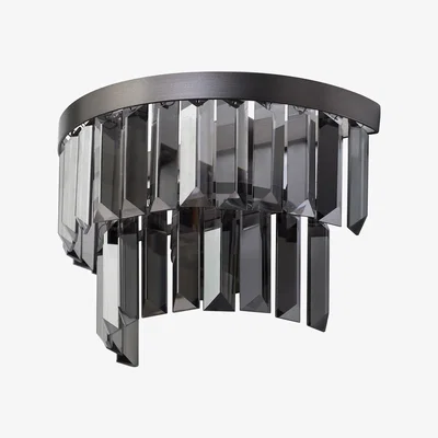 BHS.com Ozzie Wall Light, Pewter