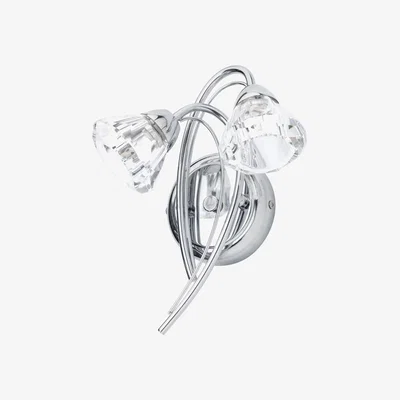 BHS.com Marianne Wall Light, Chrome