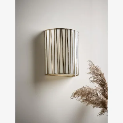 Cox and Cox Panelled Wall Light