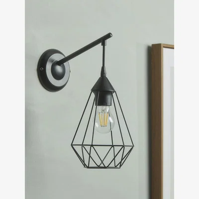 Cox and Cox Tapered Cage Wall Light