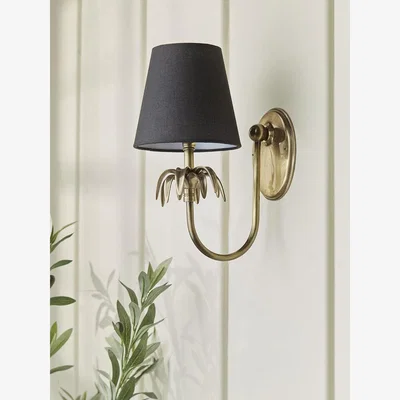 Cox and Cox Palm Wall Light
