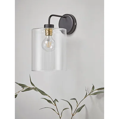 Cox and Cox Glass Pendant Wall Light