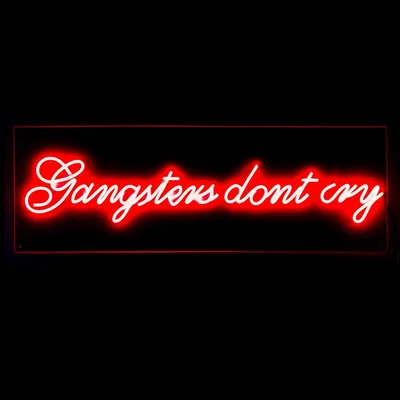 Cuckooland Bold Monkey Gangsters LED Neon Wall Light