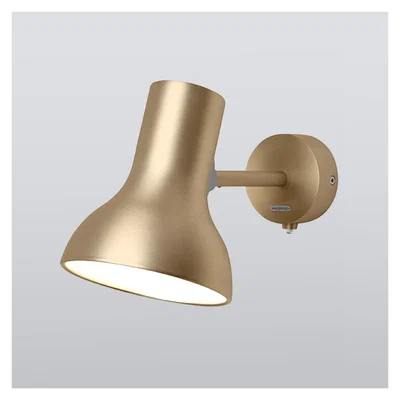 The Conran Shop Type 75 Mini Wall Light Metallic Gold Lustre