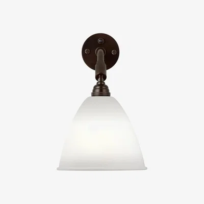 The Conran Shop Bestlite BL7 Wall Lamp Black Brass & Bone China