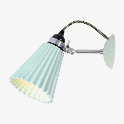 The Conran Shop Hector Pleat Wall Light Light Green Small