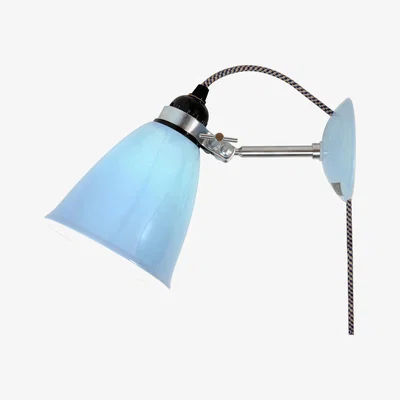 The Conran Shop Hector Dome Wall Light Blue Medium