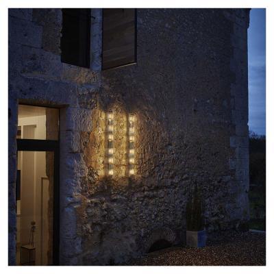 The Conran Shop In The Tube 120-1300 Outdoor Wall Light Silver Reflector Gold Mesh IP64