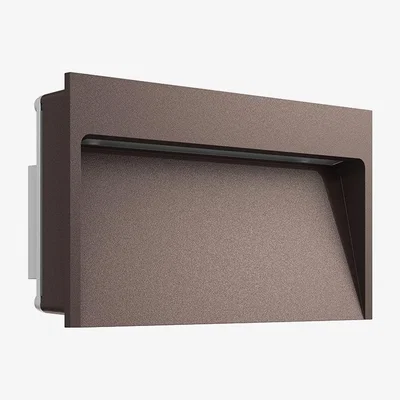 The Conran Shop Wide My Way Outdoor Wall Light in Deep Brown