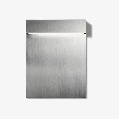 The Conran Shop Real Matter Outdoor Wall Light in Brushed Steel
