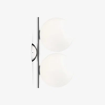 The Conran Shop IC W1 Double Wall & Ceiling Light in Chrome