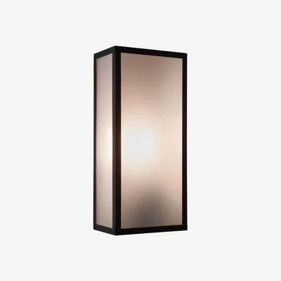 The Conran Shop Messina Sensor Exterior Sensor Light Black & Frosted Glass