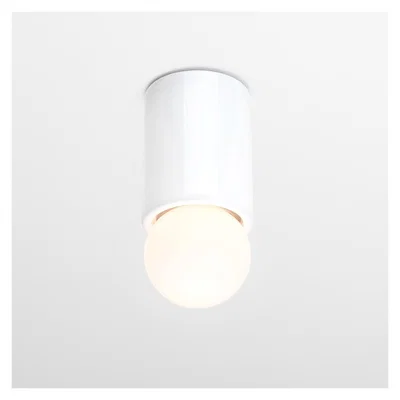 The Conran Shop O1 IP44 Wall Light in White Porcelain