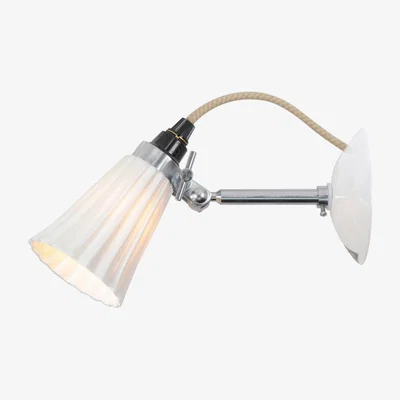 The Conran Shop Hector Pleat Wall Light Natural Medium