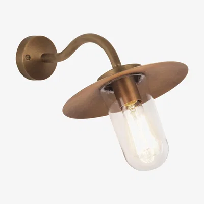 The Conran Shop Dafni Exterior Wall Light Antique Brass
