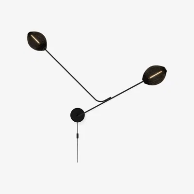 The Conran Shop Satellite Wall Light in Soft Black Semi Matt