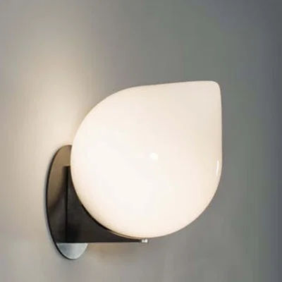 The Conran Shop Bob Wall Light in Black Patinated Glass