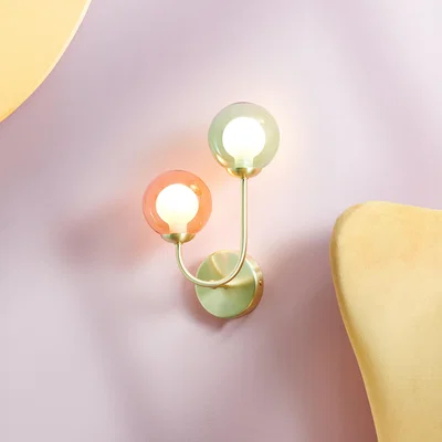 Dunelm Eliza 2 Light Wall Light