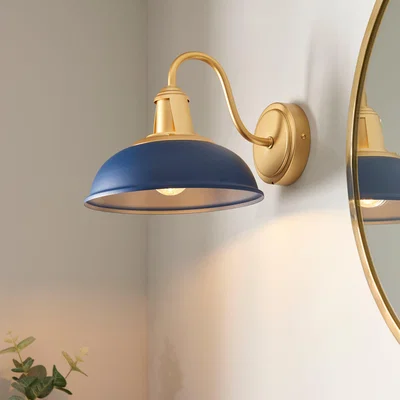 Dunelm Oraya Bathroom Wall Light Navy