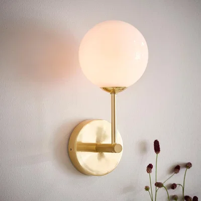 Dunelm Vogue Hartwell Wall Light Gold